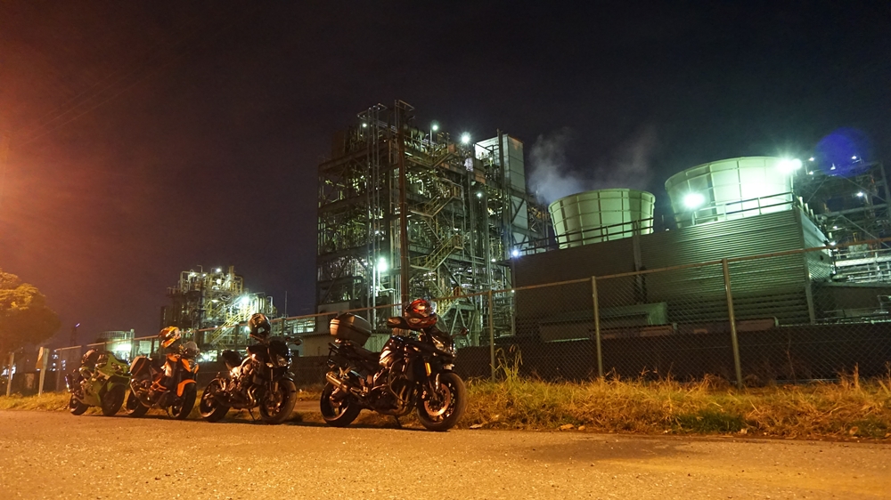 川崎工場夜景 バイクツーリング 自由気ままに