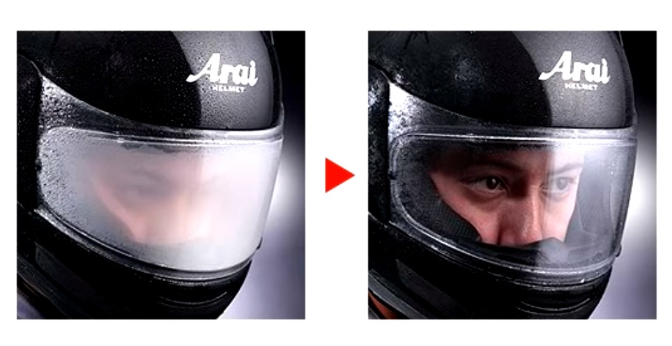 冬のヘルメットのシールド・眼鏡の曇り防止対策完全版 | 自由気ままに。