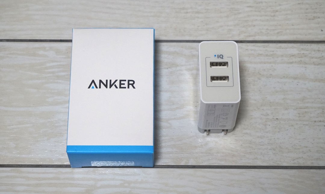アンカー Anker 24W 2ポート USB急速充電器 pXQRvJvMHI, スマホ/家電 