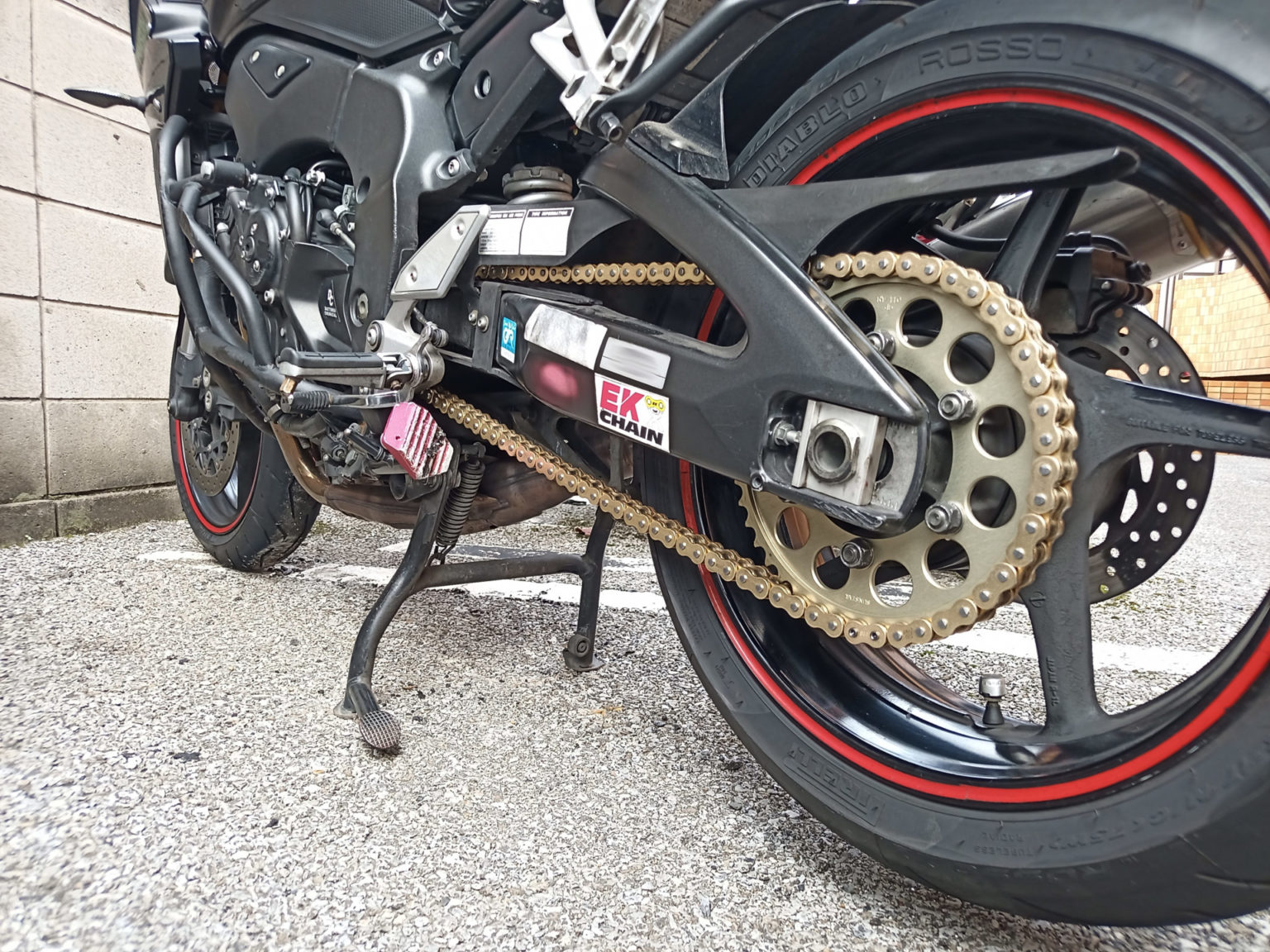 Fz1fazerのチェーンをd I Dのzvm X スプロケットをサンスターのものに交換 自由気ままに Fz1fazerのチェーンをd I Dのzvm X スプロケットをサンスターのものに交換 自由気ままに